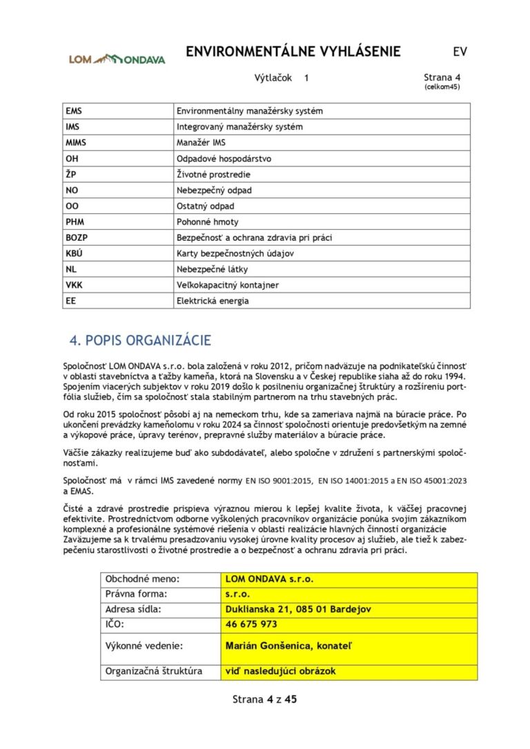 Environmentalne vyhlasenie_LO 2025 validovane_page-0004