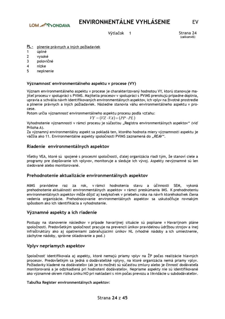 Environmentalne vyhlasenie_LO 2025 validovane_page-0024